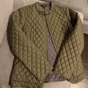 BR Quilted Olive Jacket